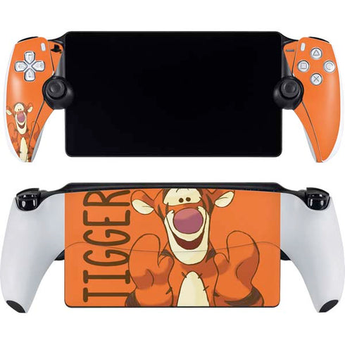 Disney Winnie the Pooh Tigget Portrait PlayStation Portal Remote Player Skin