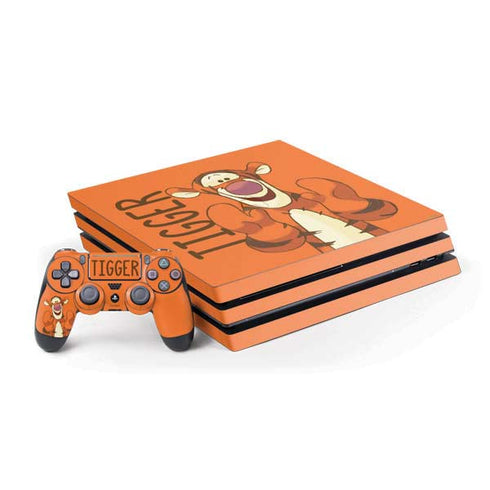 Disney Winnie the Pooh Tigget Portrait PS4 Pro Bundle Skin