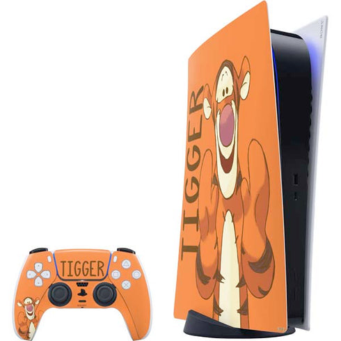 Disney Winnie the Pooh Tigget Portrait PS5 Digital Edition Bundle Skin