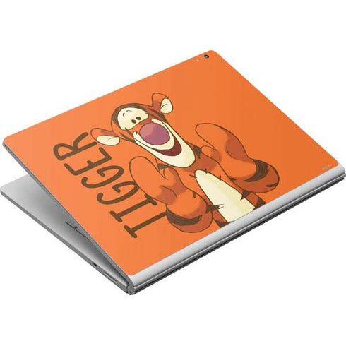 Disney Winnie the Pooh Tigget Portrait Surface Book Skin