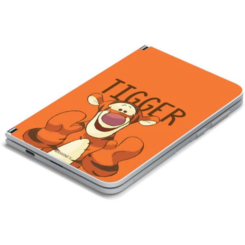 Disney Winnie the Pooh Tigget Portrait Surface Duo Skin