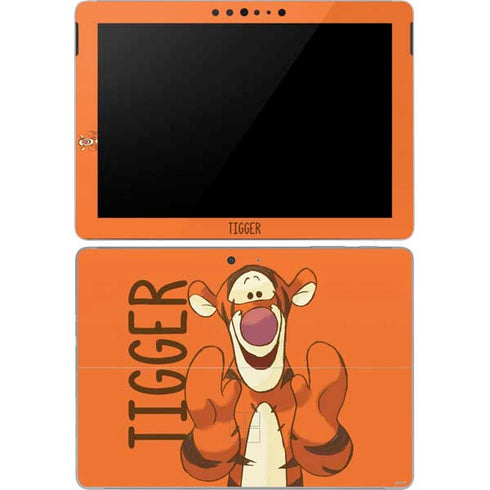 Disney Winnie the Pooh Tigget Portrait Surface Go Skin