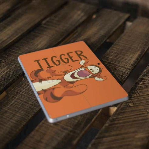 Disney Winnie the Pooh Tigget Portrait Surface Go Skin