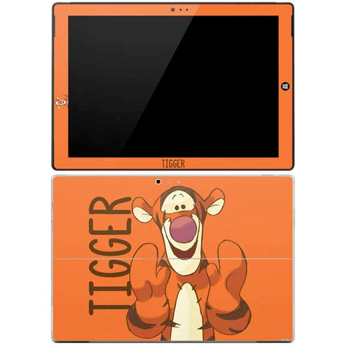 Disney Winnie the Pooh Tigget Portrait Surface Pro 3 Skin