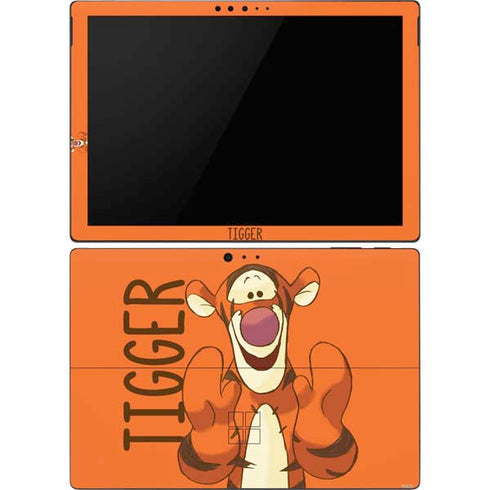 Disney Winnie the Pooh Tigget Portrait Surface Pro 6 Skin