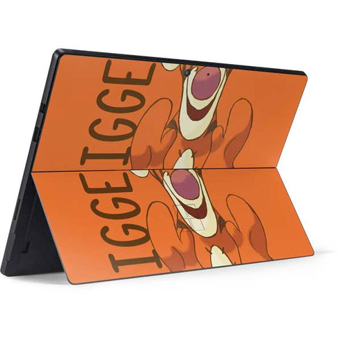 Disney Winnie the Pooh Tigget Portrait Surface Pro 7 Skin