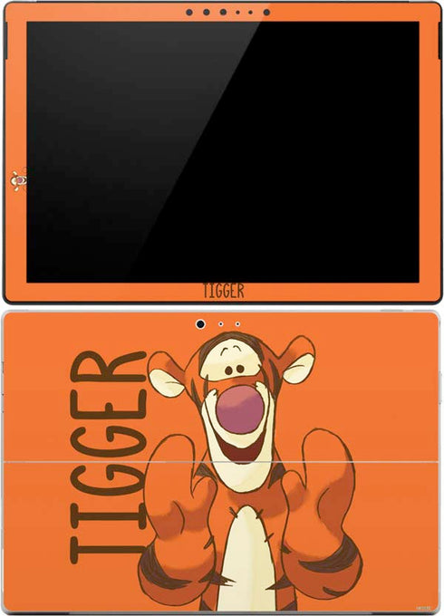 Disney Winnie the Pooh Tigget Portrait Surface Pro (2017) Skin