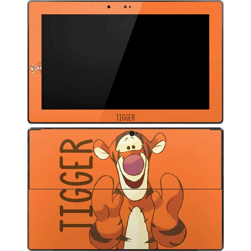 Disney Winnie the Pooh Tigget Portrait Surface Pro Tablet Skin