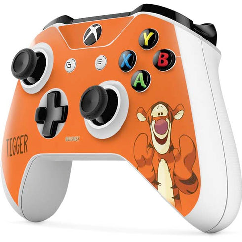 Disney Winnie the Pooh Tigget Portrait Xbox One S Controller Skin