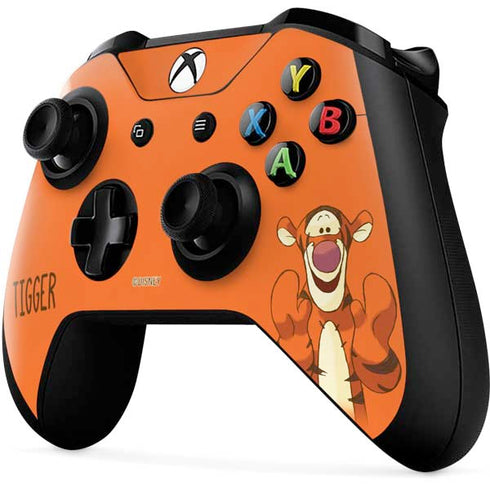 Disney Winnie the Pooh Tigget Portrait Xbox One X Controller Skin