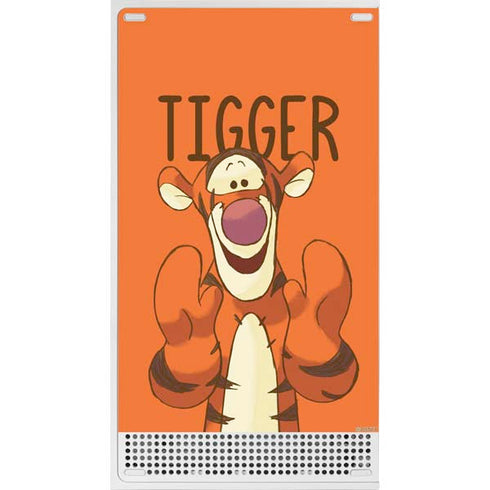Disney Winnie the Pooh Tigget Portrait Xbox Series S Console Skin