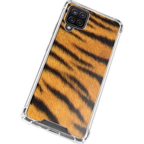 Tigress Animal Print Galaxy A12 Clear Case