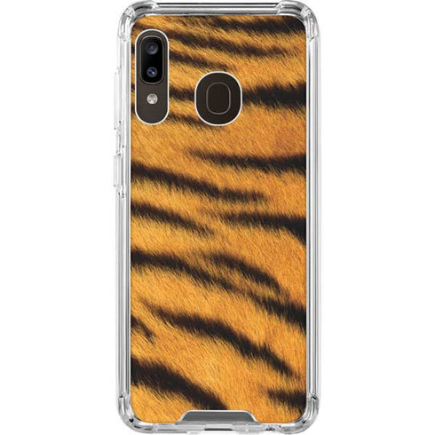 Tigress Animal Print Galaxy A30 Clear Case