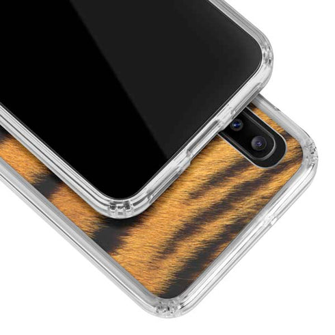 Tigress Animal Print Galaxy A30 Clear Case