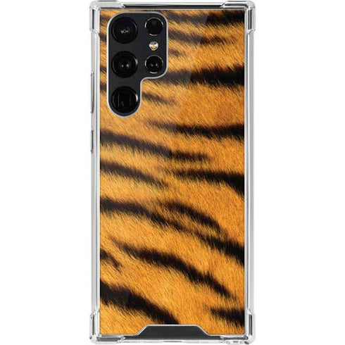 Tigress Animal Print Galaxy S22 Ultra Clear Case