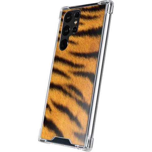 Tigress Animal Print Galaxy S22 Ultra Clear Case