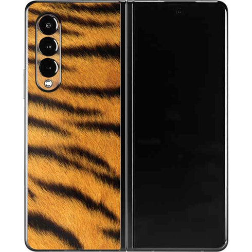 Tigress Animal Print Galaxy Z Fold3 5G Skin