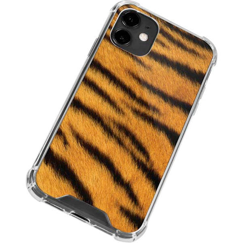 Tigress Animal Print iPhone 12 Clear Case