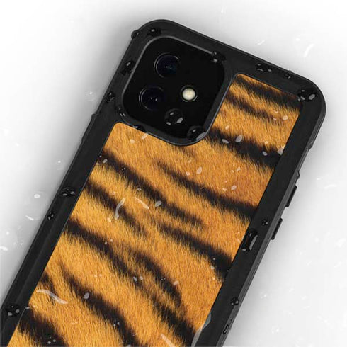 Tigress Animal Print iPhone 12 Mini Waterproof Case