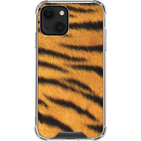 Tigress Animal Print iPhone 13 Mini Clear Case