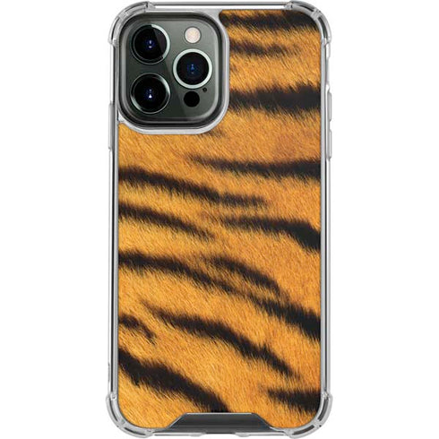 Tigress Animal Print iPhone 14 Pro Max Clear Case