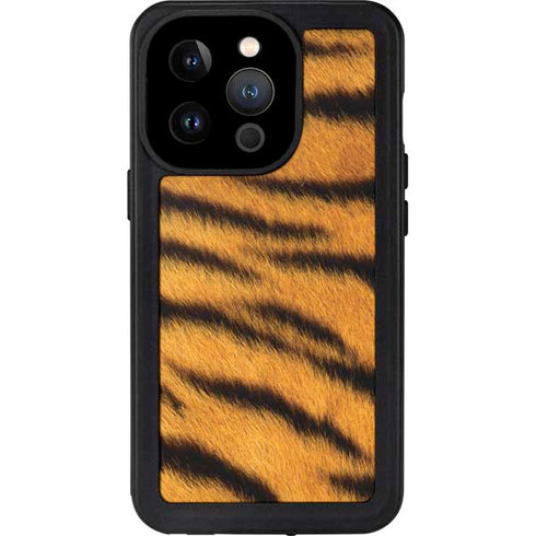 Tigress Animal Print iPhone 14 Pro Waterproof Case