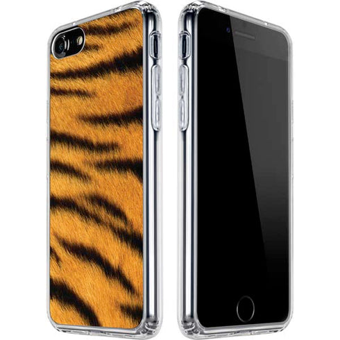 Tigress Animal Print iPhone SE (2nd & 3rd Gen) Clear Case