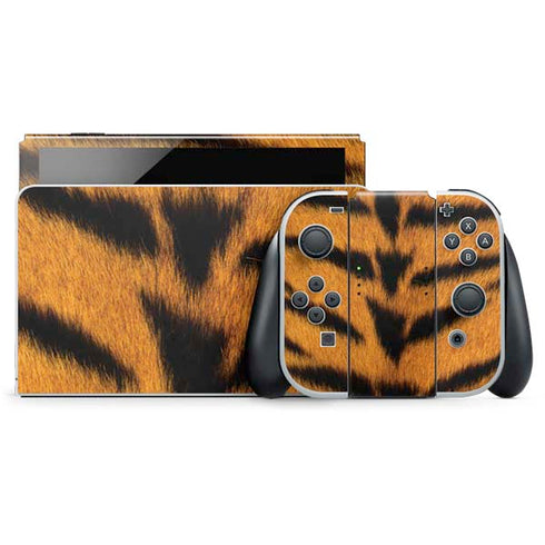 Tigress Animal Print Nintendo Switch OLED (2021) Skin