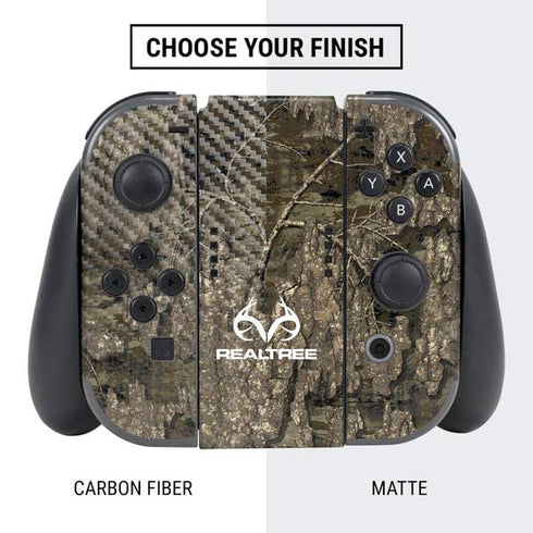 RealTree Timber Camo Nintendo Switch Bundle Skin
