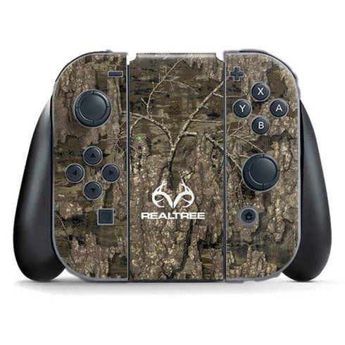 RealTree Timber Camo Nintendo Switch (2017-2021) Joy-Con Controller Skin