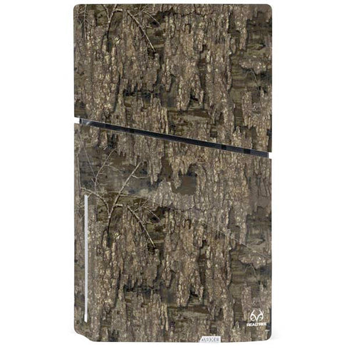 RealTree Timber Camo PS5 Slim Disk Console Skin
