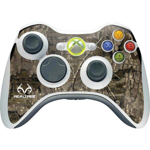 RealTree Timber Camo Xbox 360 Wireless Controller Skin