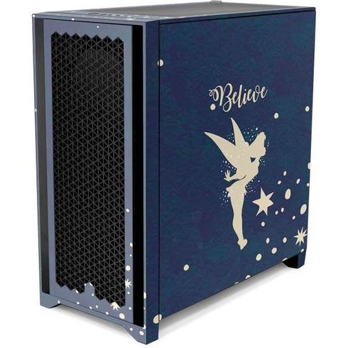 Disney Tinker Bell Believe Corsair 4000D Tempered Glass Mid-Tower ATX Case Skin