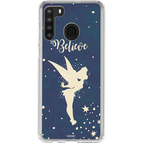 Disney Tinker Bell Believe Galaxy A21 Clear Case