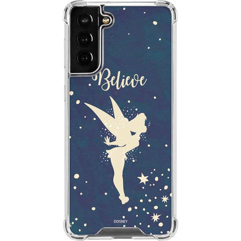 Disney Tinker Bell Believe Galaxy S21 FE Clear Case