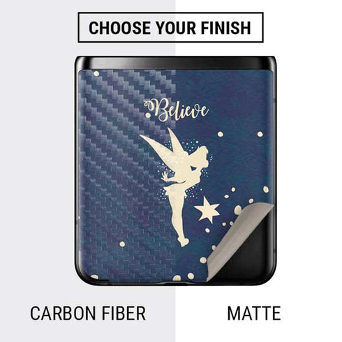 Disney Tinker Bell Believe Galaxy Z Flip Skin