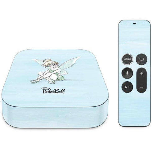 Disney Tinker Bell Sketch Art Apple TV Skin