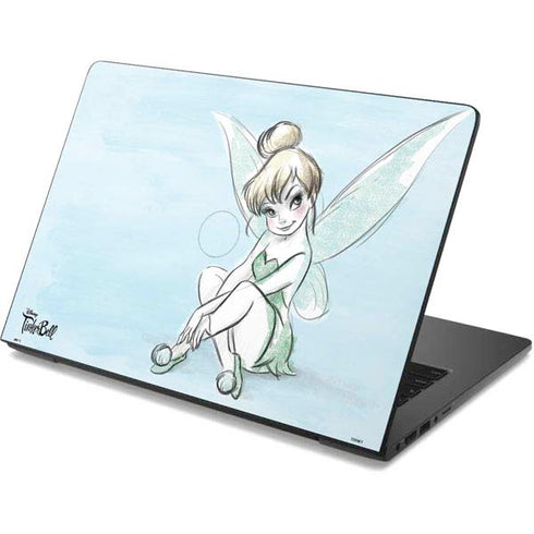 Disney Tinker Bell Sketch Art Dell Chromebook Skin