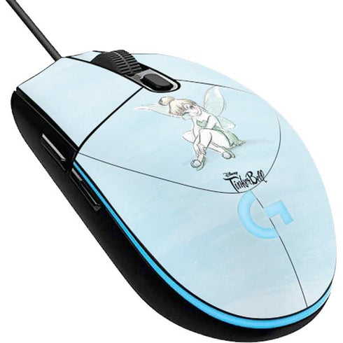 Disney Tinker Bell Sketch Art G203 Prodigy RGB Wired Gaming Mouse Skin