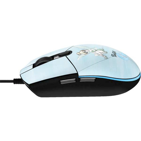 Disney Tinker Bell Sketch Art G203 Prodigy RGB Wired Gaming Mouse Skin
