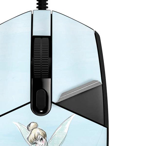Disney Tinker Bell Sketch Art G203 Prodigy RGB Wired Gaming Mouse Skin