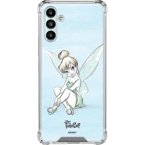 Disney Tinker Bell Sketch Art Galaxy A13 5G Clear Case
