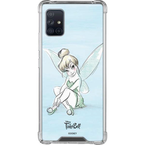 Disney Tinker Bell Sketch Art Galaxy A51 5G Clear Case