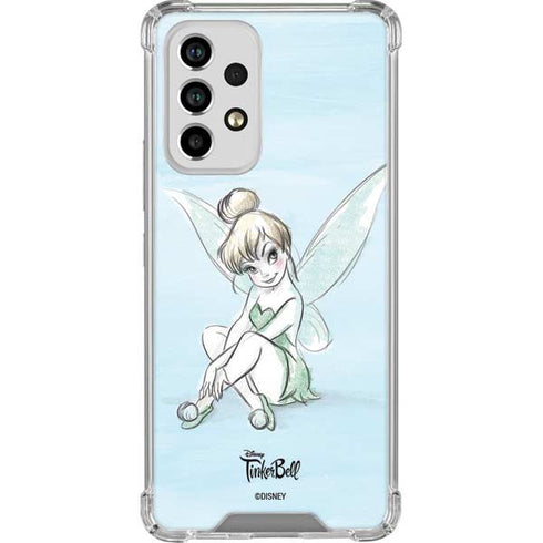 Disney Tinker Bell Sketch Art Galaxy A53 5G Clear Case