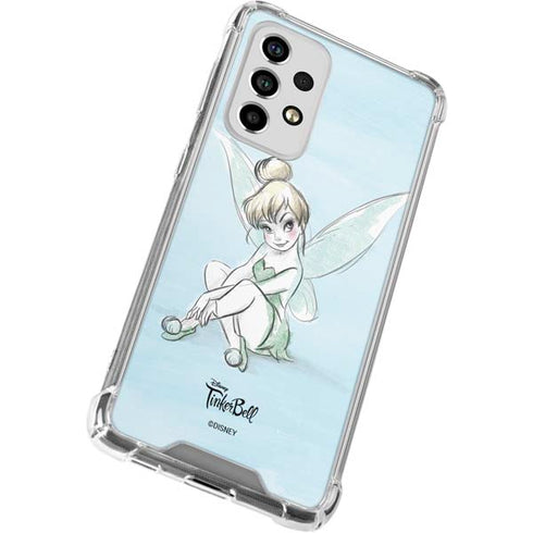 Disney Tinker Bell Sketch Art Galaxy A53 5G Clear Case
