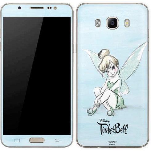 Disney Tinker Bell Sketch Art Galaxy J7 Skin