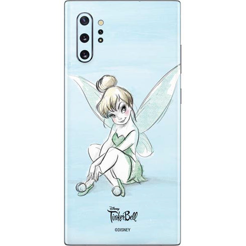 Disney Tinker Bell Sketch Art Galaxy Note 10 Plus Skin
