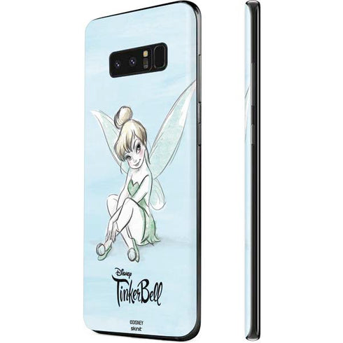 Disney Tinker Bell Sketch Art Galaxy Note 8 Skin