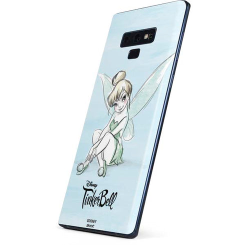 Disney Tinker Bell Sketch Art Galaxy Note 9 Skin