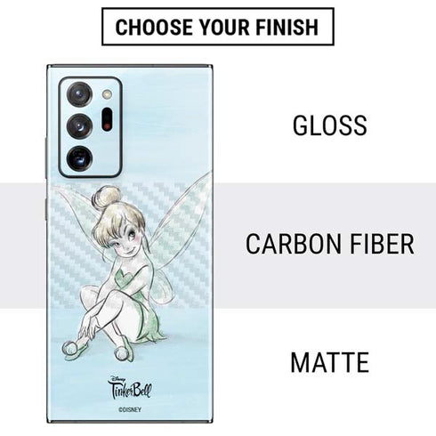 Disney Tinker Bell Sketch Art Galaxy Note20 Ultra 5G Skin